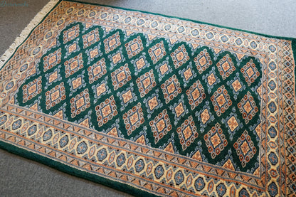120×80cm パキスタン手織り絨毯 Decorworks