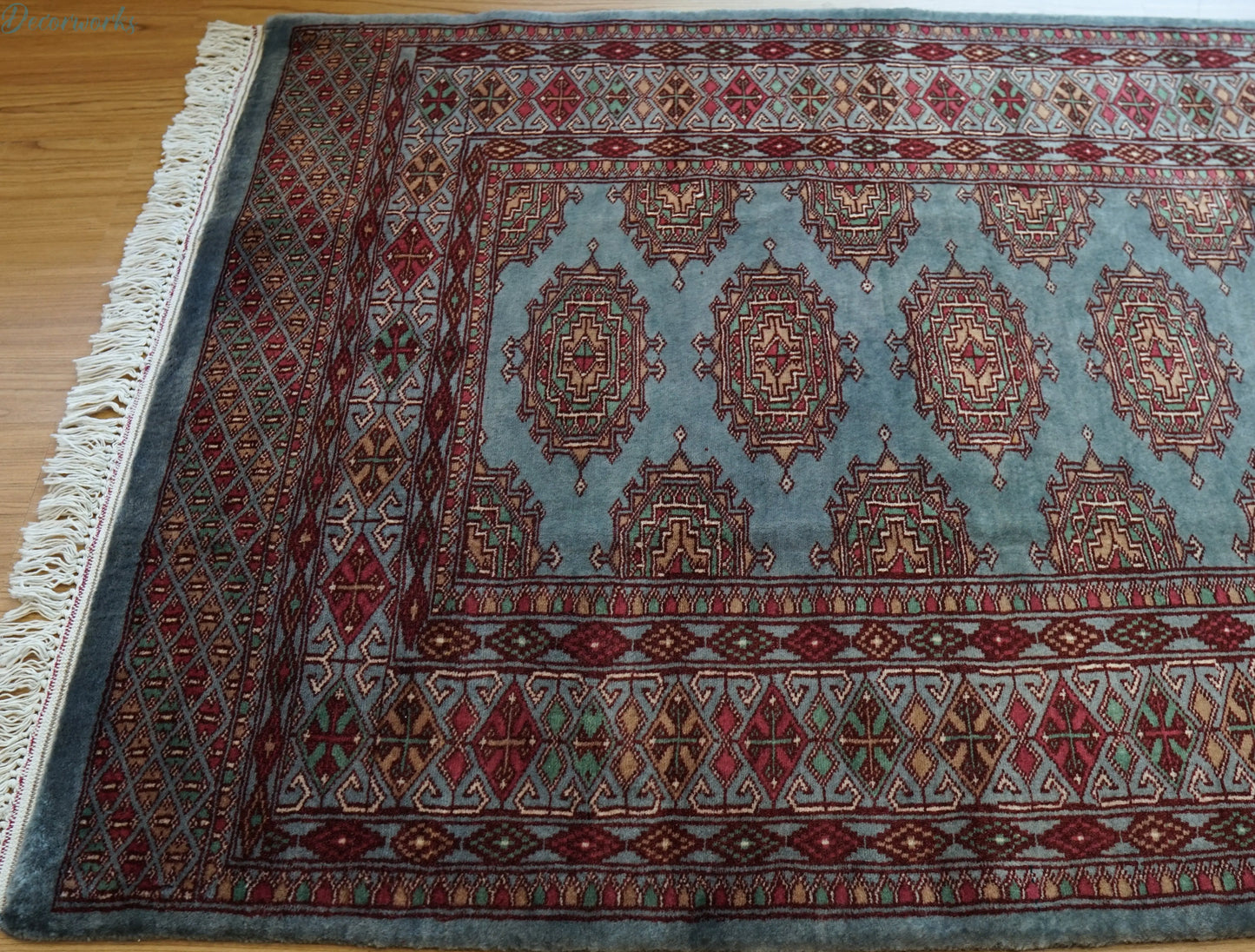 120×82cm パキスタン手織り絨毯 Decorworks