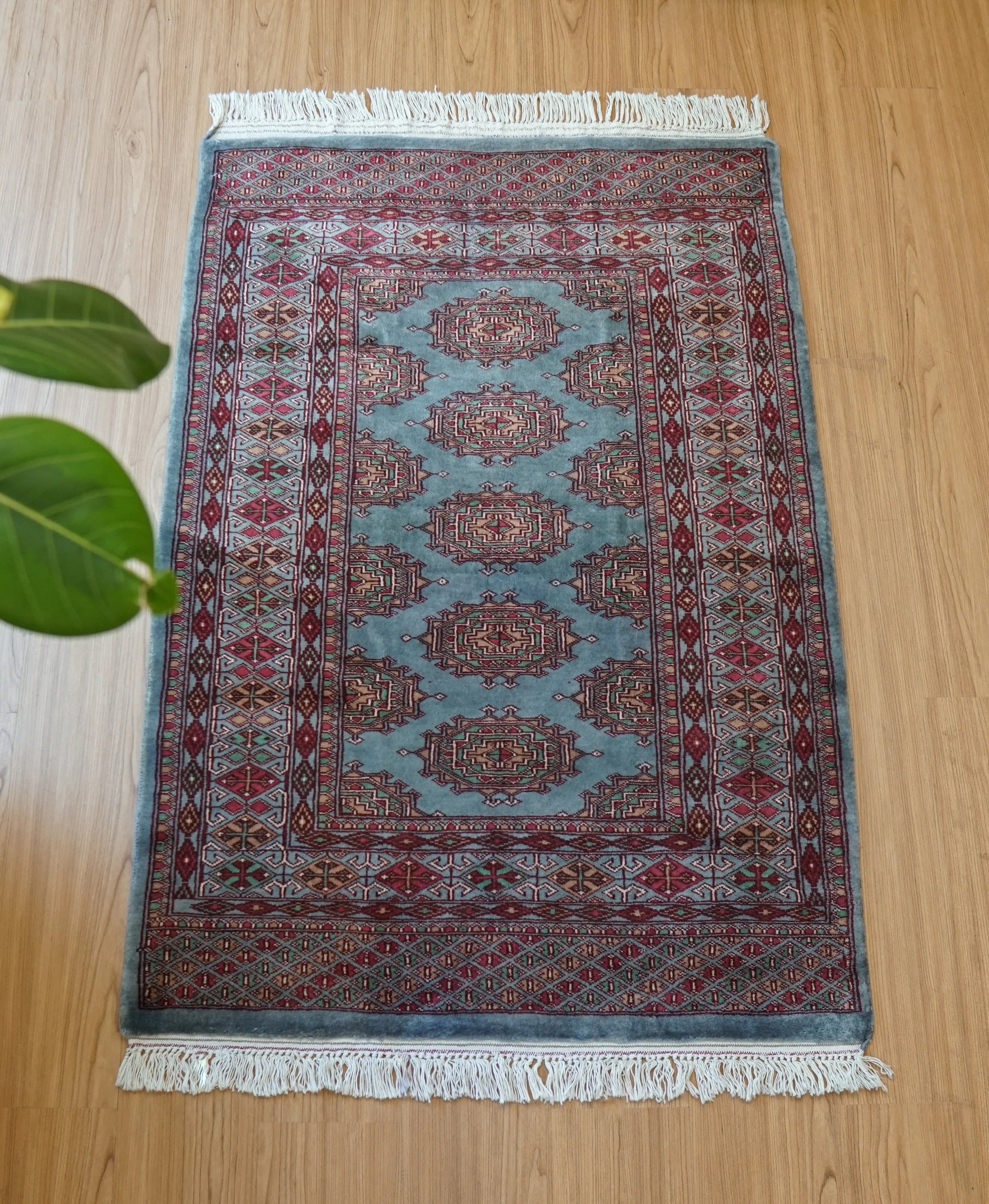 120×82cm パキスタン手織り絨毯 - Decorworks