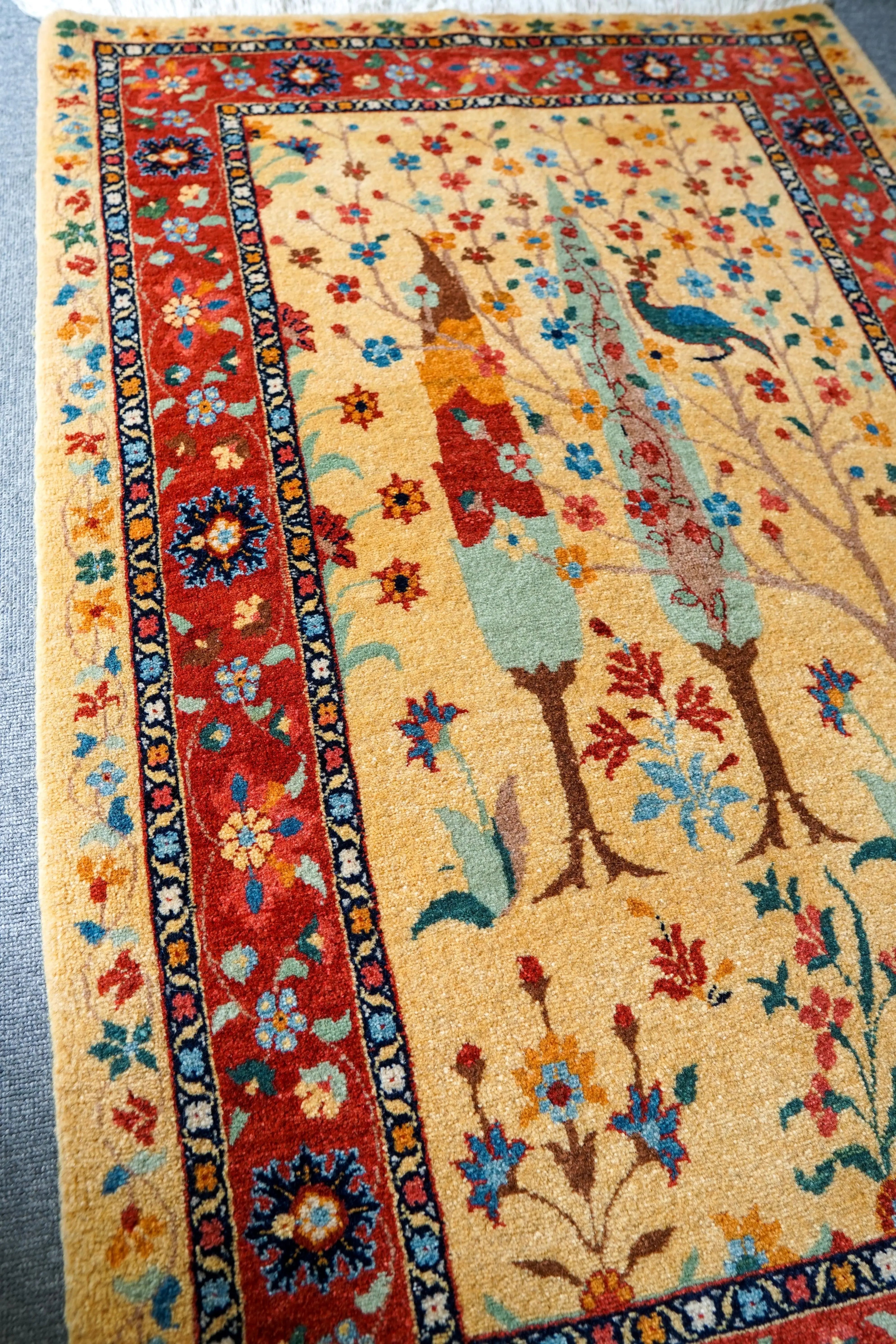 125×80cm　ペルシャ バラミン産 手織り絨毯 ペルシャ絨毯 バラミン産 125×80cm - 手織り絨毯専門店 Decorworks