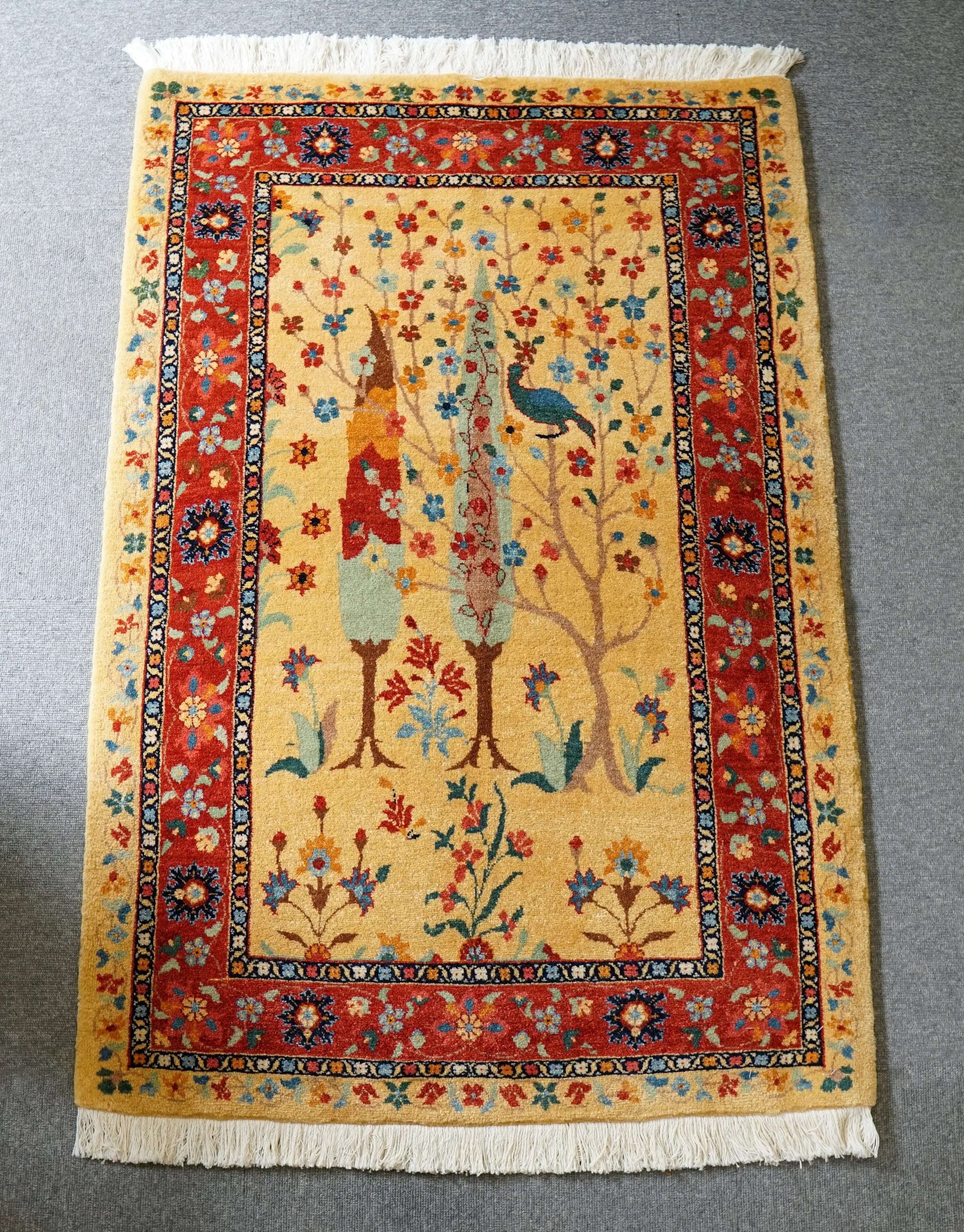 125×80cm　ペルシャ バラミン産 手織り絨毯 ペルシャ絨毯 バラミン産 125×80cm - 手織り絨毯専門店 Decorworks