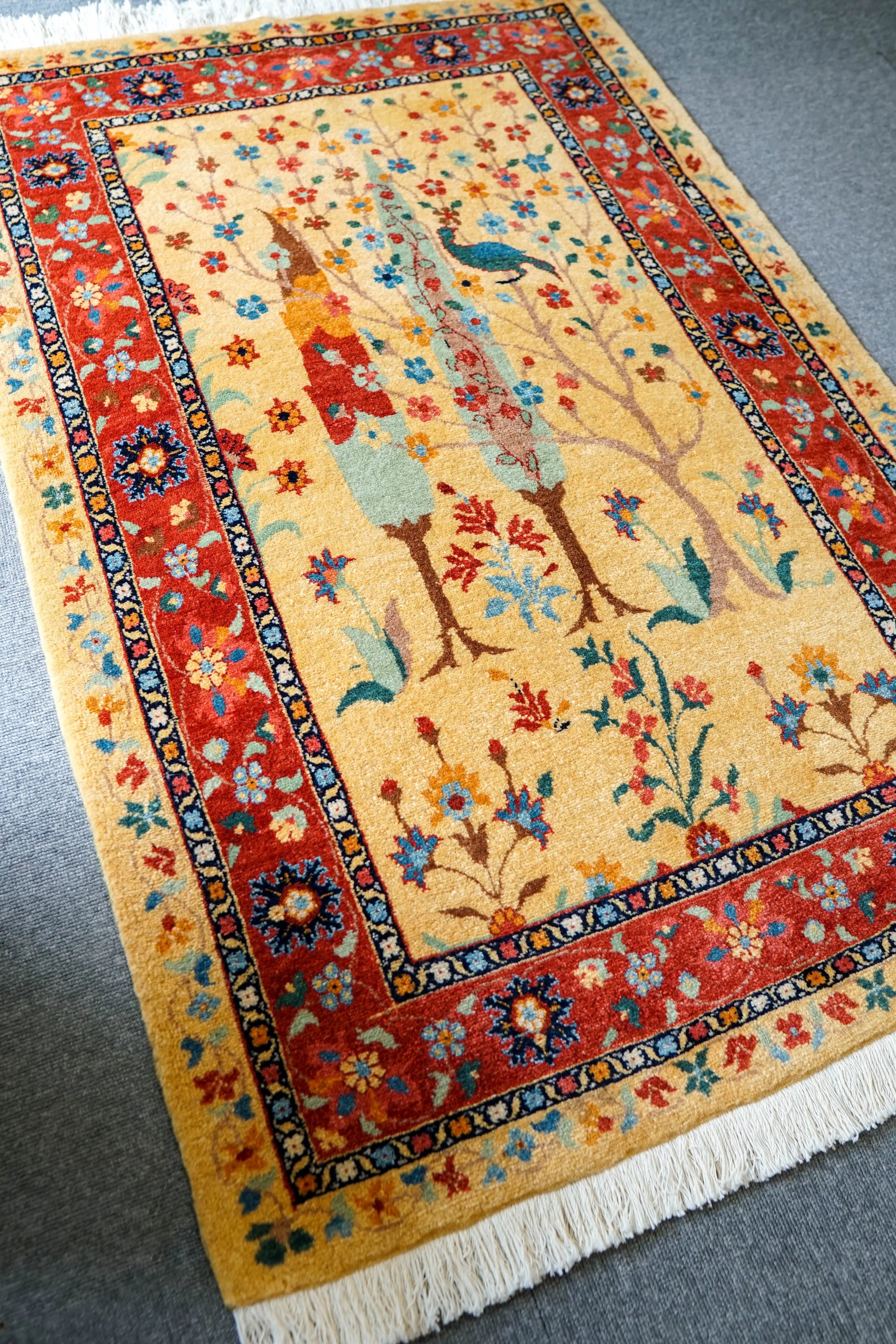 ペルシャ絨毯 バラミン産 125×80cm - 手織り絨毯専門店 Decorworks