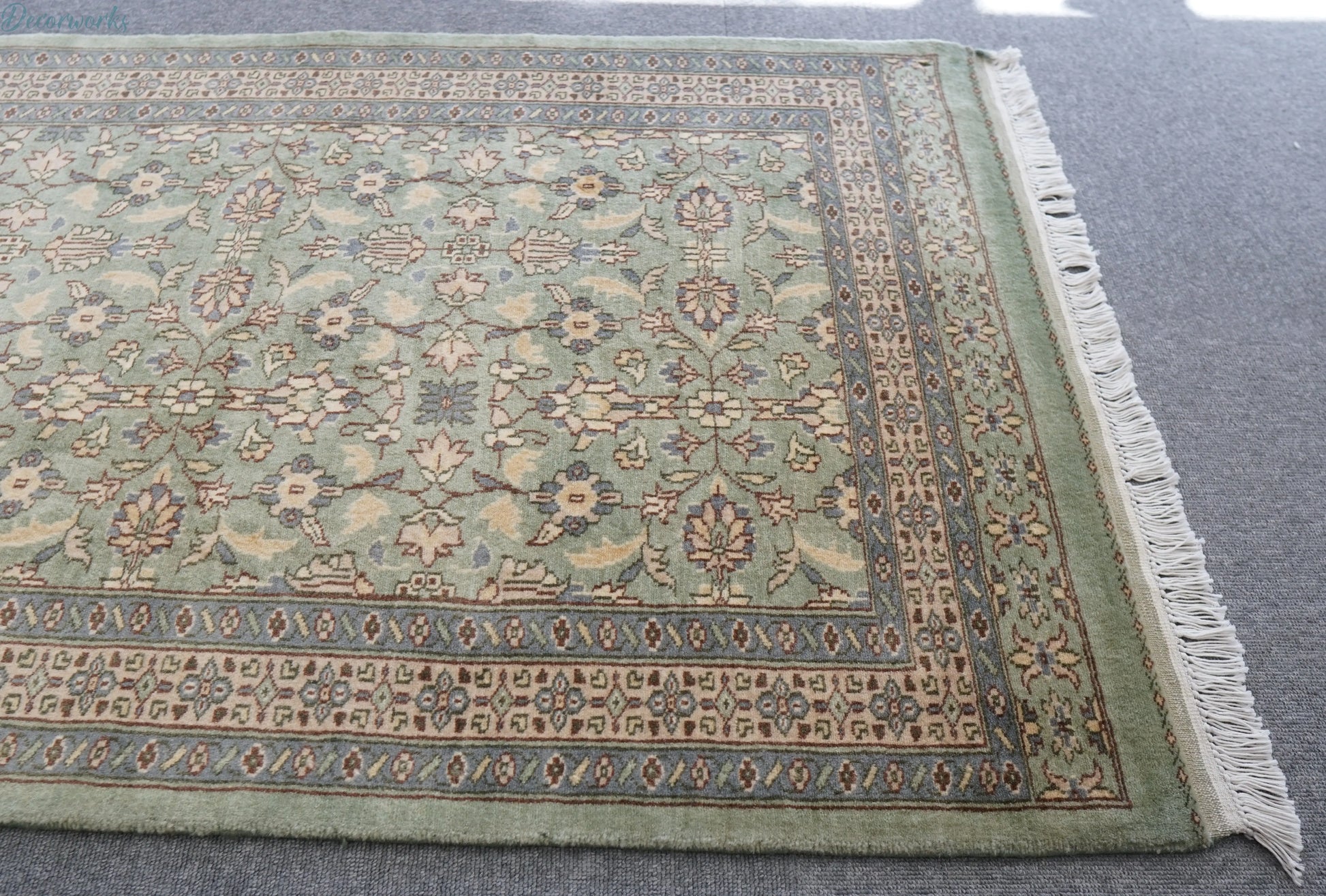 126×78cm　パキスタン手織り絨毯 Decorworks