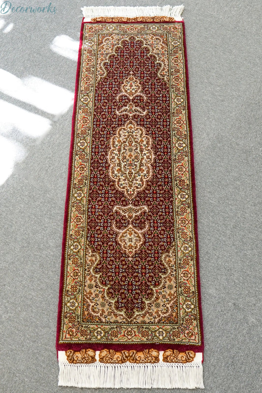 130×40cm ペルシャ手織り絨毯 タブリーズ産　50RAJ Decorworks