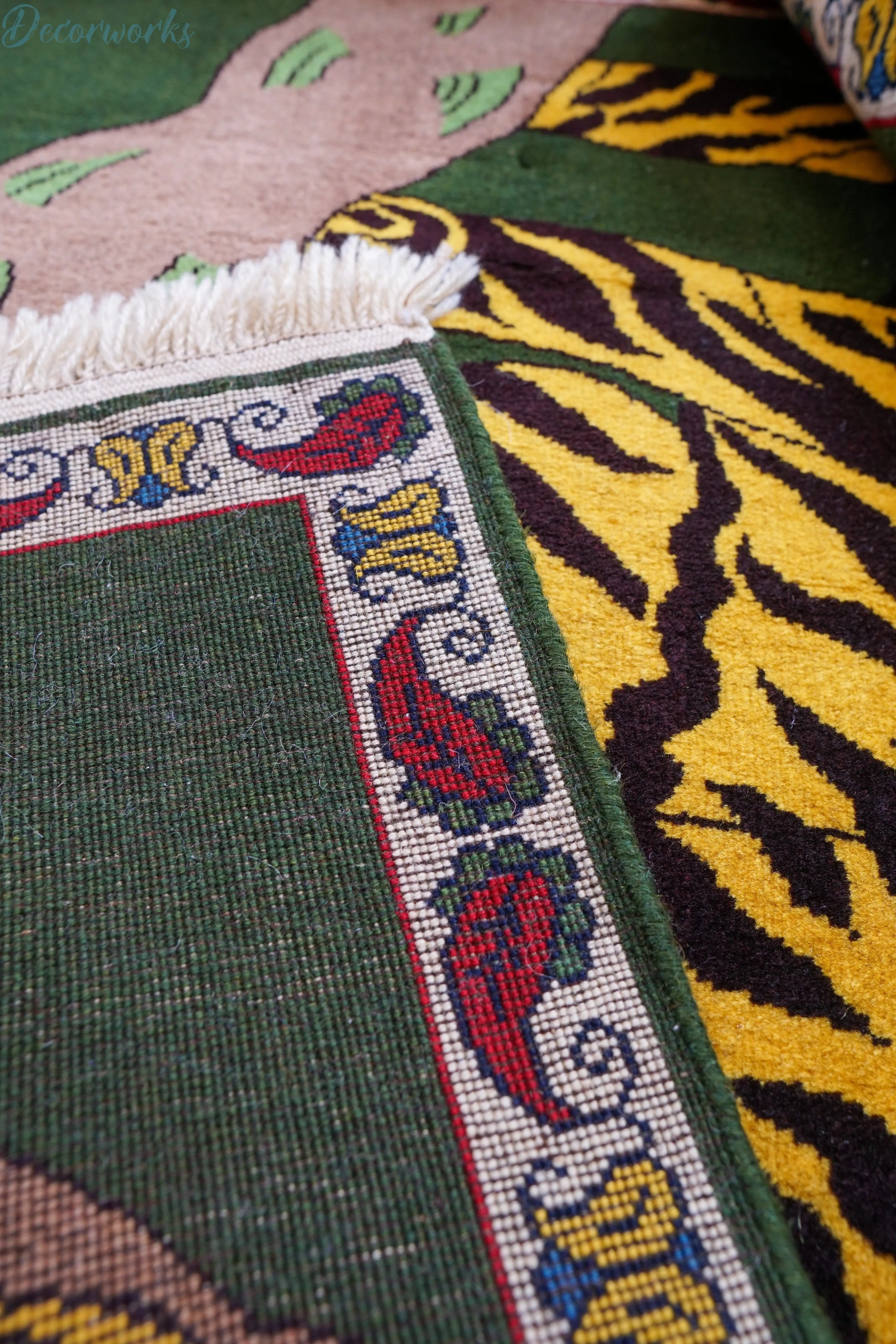 147x102cm 手織り ペルシャ絨毯 カシュカイ族 - Decorworks