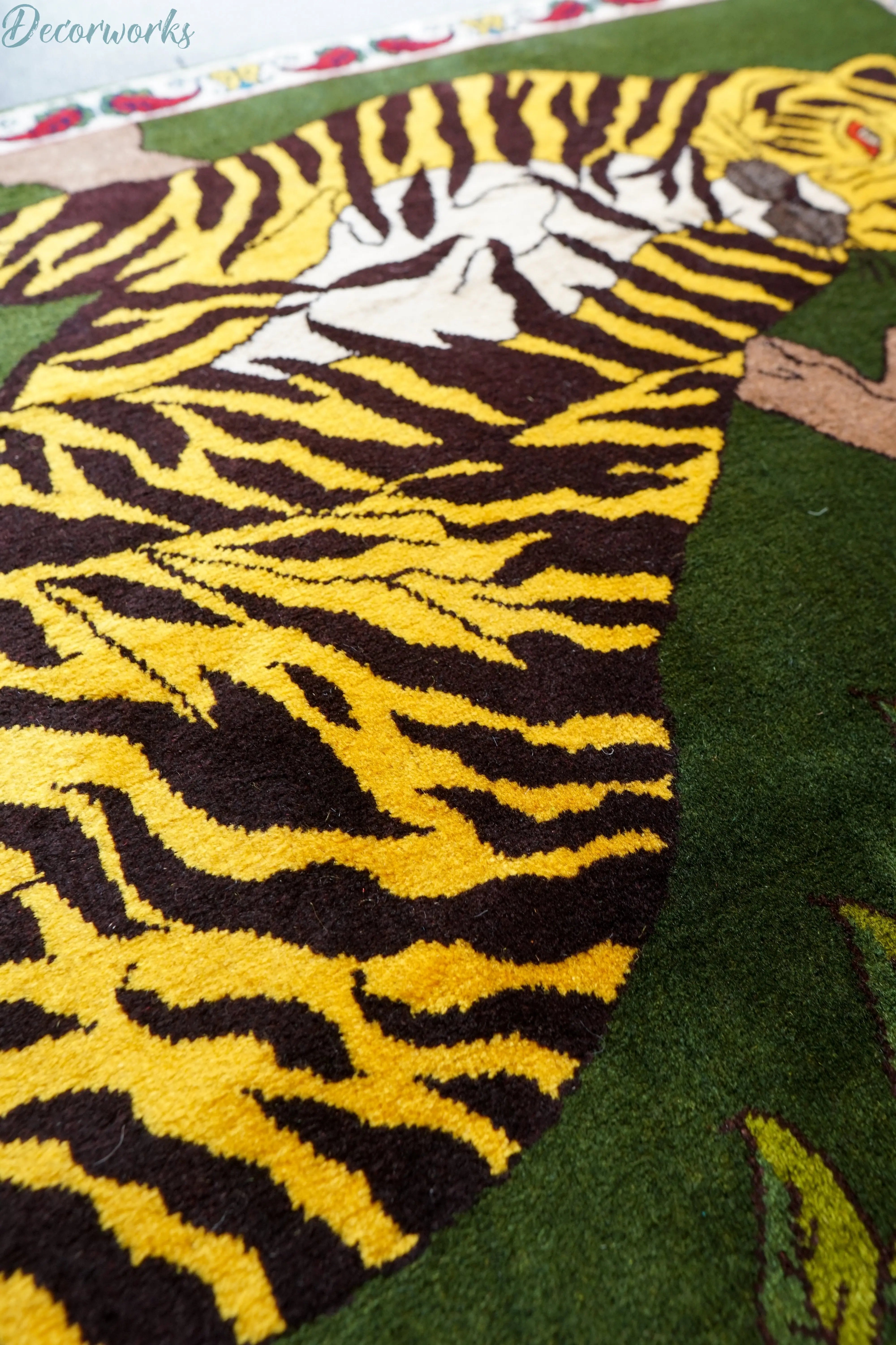 108x65cm 手織り ペルシャ絨毯 カシュカイ族 108x65cm 手織り ペルシャ