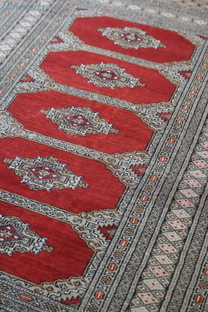 148×96cm パキスタン絨毯 ヴィンテージラグ Decorworks