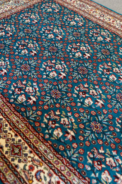 154×97cm ペルシャ 手織り絨毯　ムード産 Decorworks