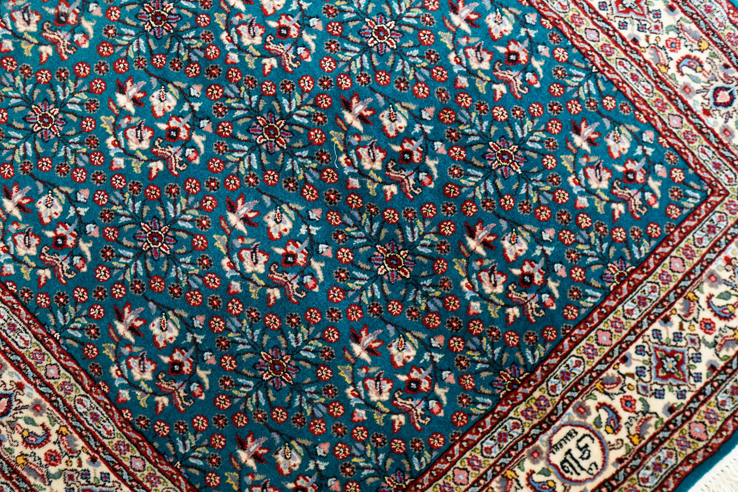 154×97cm ペルシャ 手織り絨毯　ムード産 Decorworks