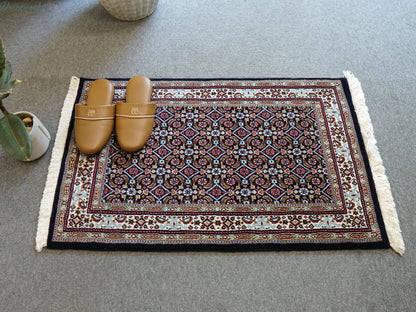 154×97cm ペルシャ 手織り絨毯　ムード産 Decorworks