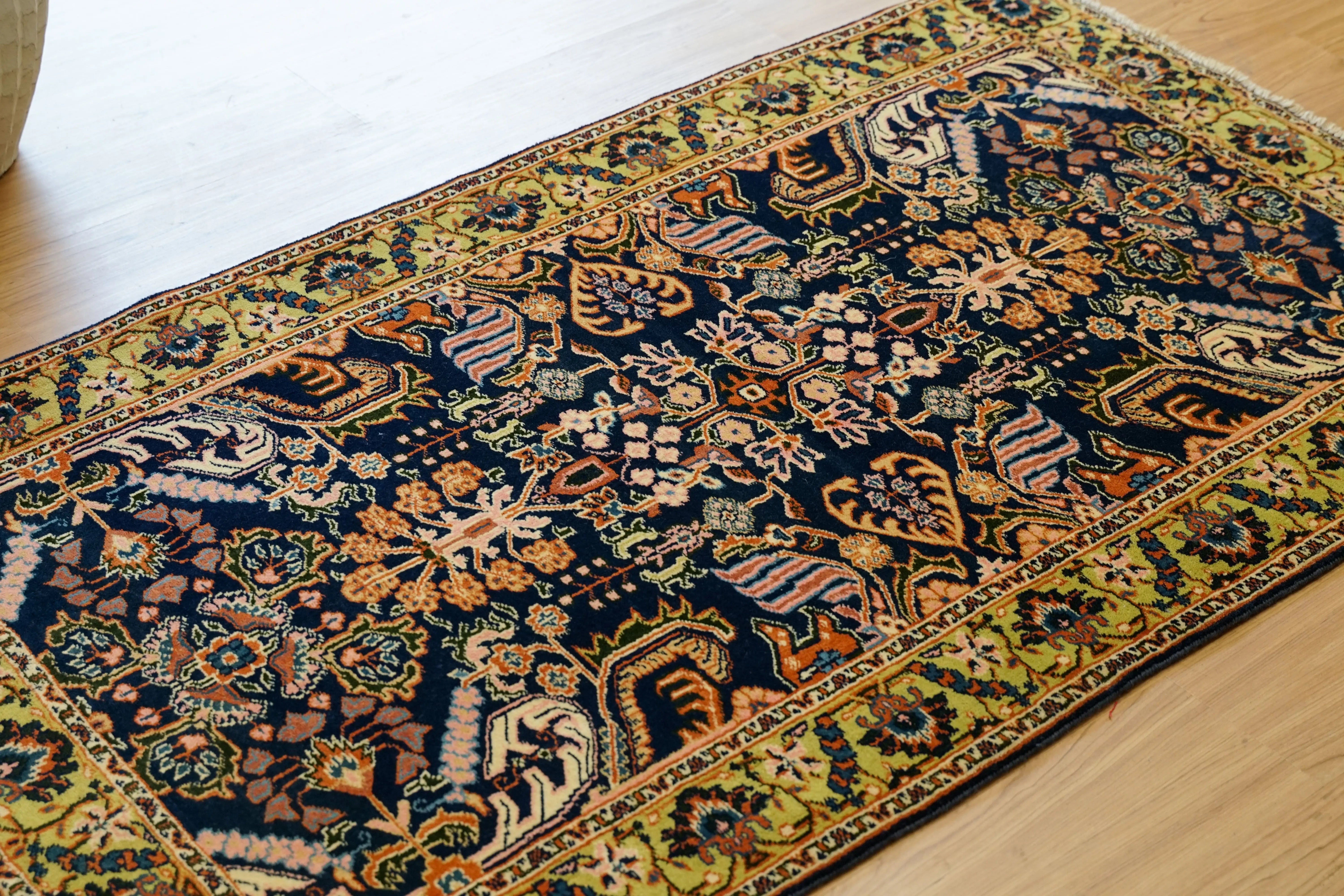 トライバルラグペルシャ手織り絨毯 バルーチ ウール-157×91cm - Decorworks