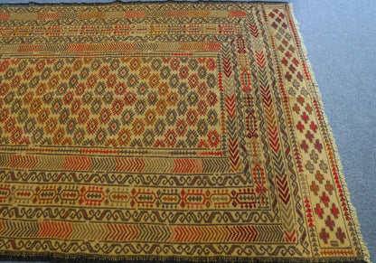 175×124cｍ　アフガニスタン オールド キリム 手織り絨毯 Decorworks