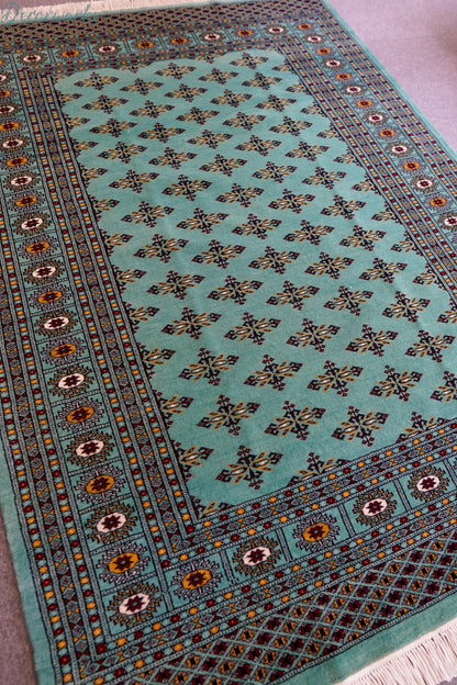 180×129cm パキスタン手織り絨毯 Decorworks