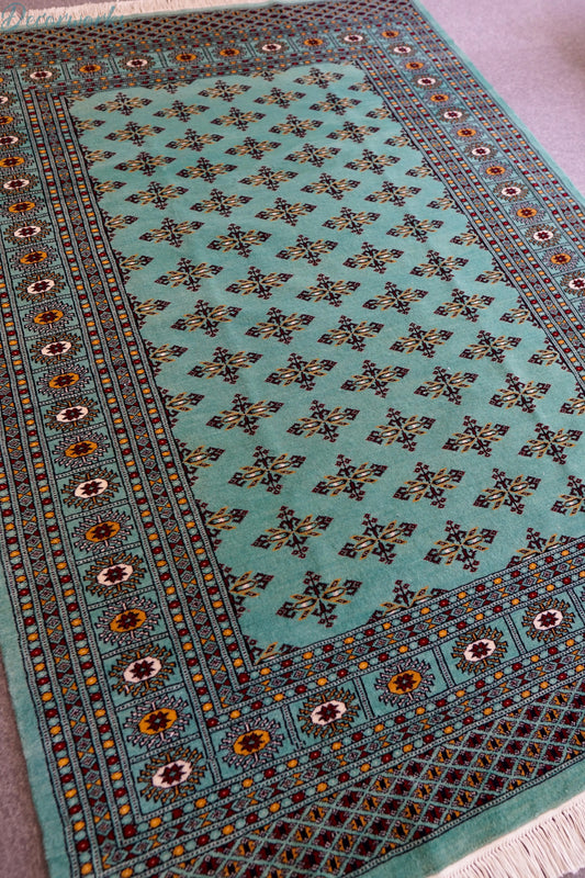 180×129cm パキスタン手織り絨毯 Decorworks