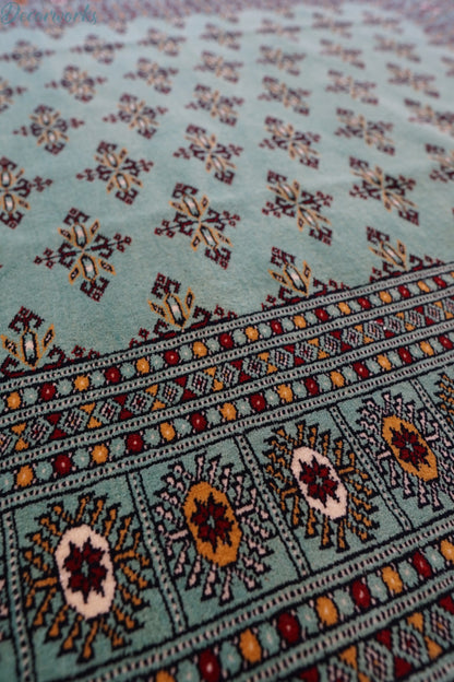 180×129cm パキスタン手織り絨毯 Decorworks