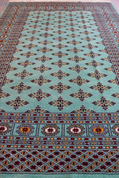 180×129cm パキスタン手織り絨毯 Decorworks