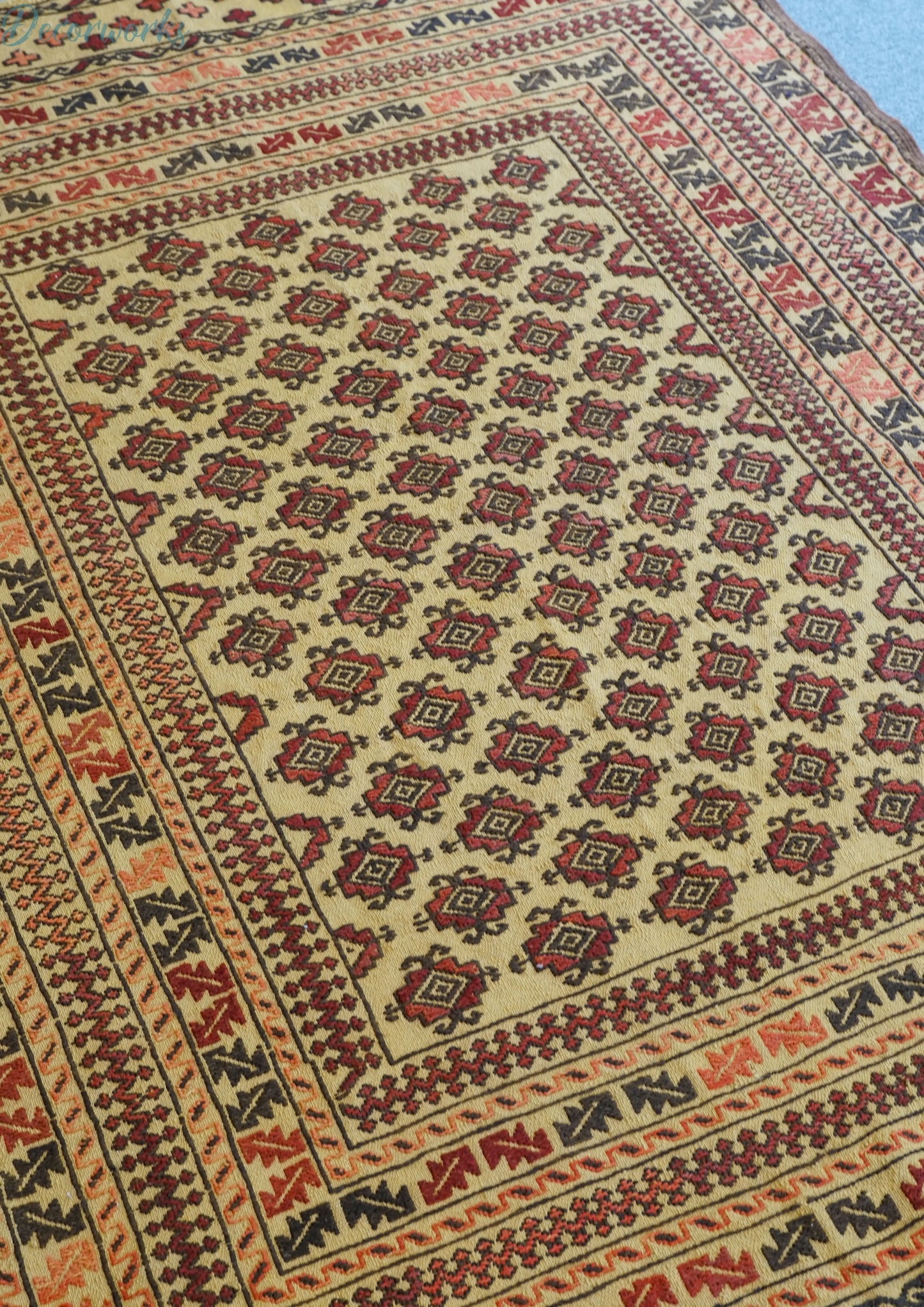 180×130cm ペルシャ手織りキリム Decorworks