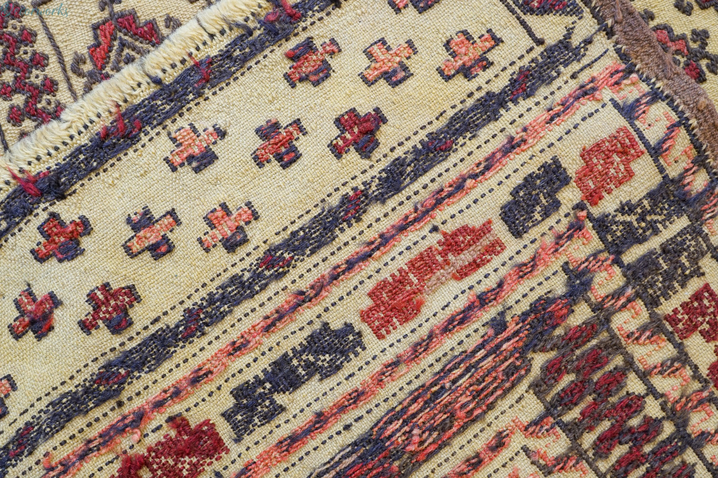 180×130cm ペルシャ手織りキリム Decorworks