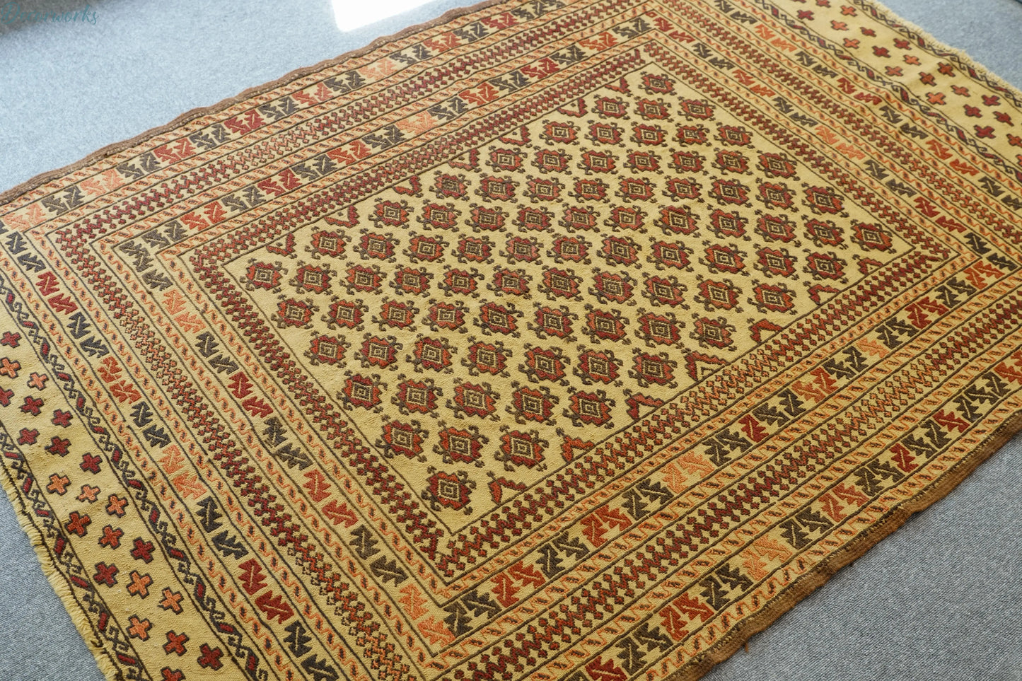180×130cm ペルシャ手織りキリム Decorworks