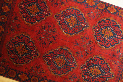 アフガニスタン手織り絨毯 カールモハメディ  194×130cm Decorworks