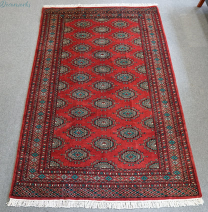 200×126cm【パキスタン手織り絨毯】 Decorworks