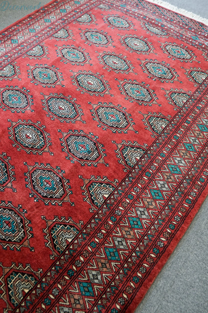 200×126cm【パキスタン手織り絨毯】 Decorworks