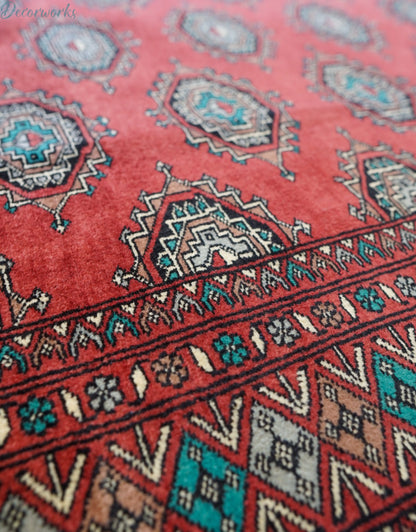 200×126cm【パキスタン手織り絨毯】 Decorworks