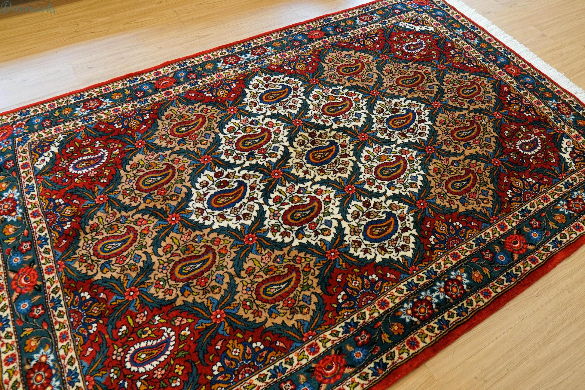 200×130cm ペルシャ絨毯 バクティアリ Decorworks