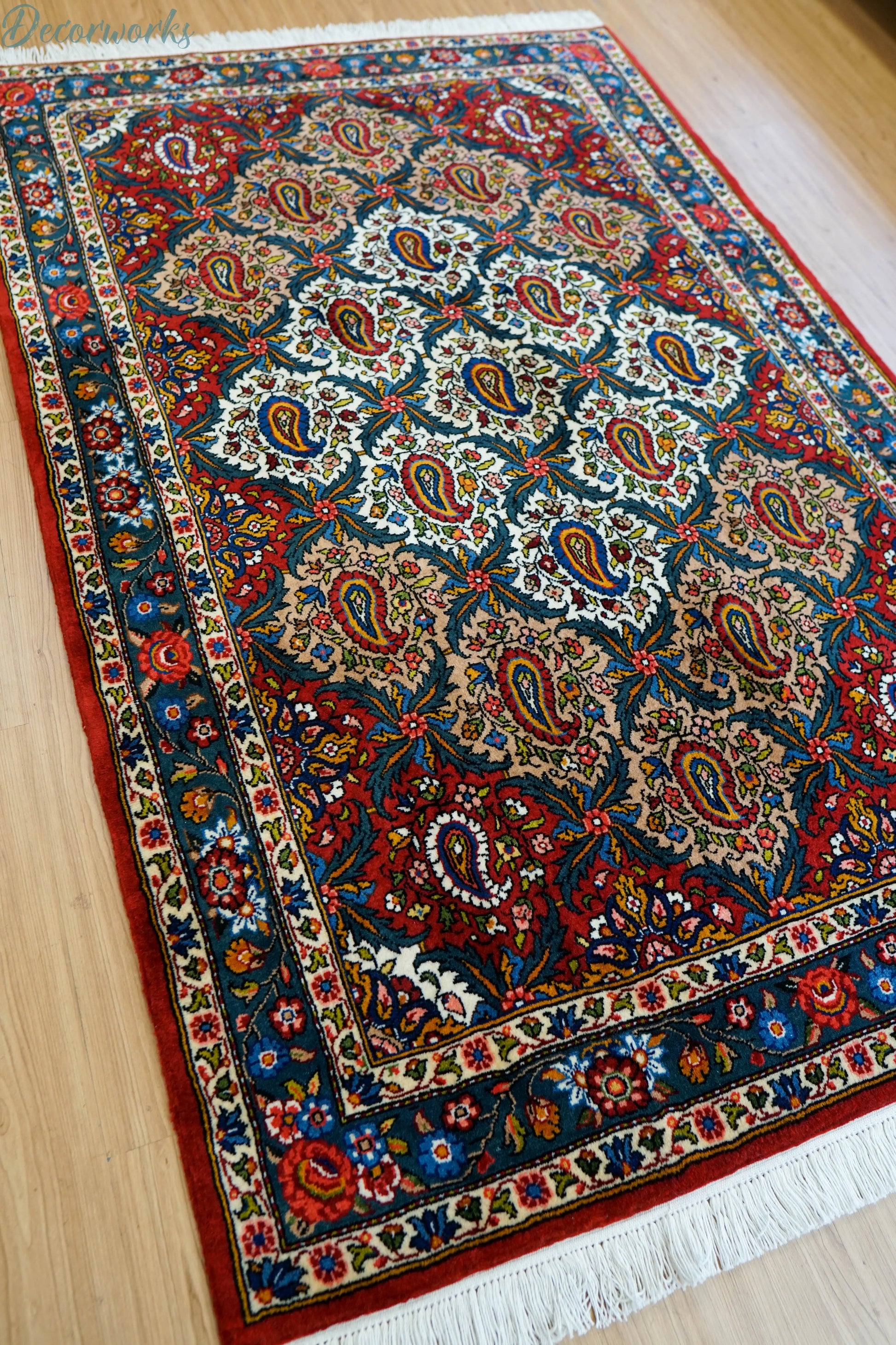 200×130cm ペルシャ絨毯 バクティアリ Decorworks