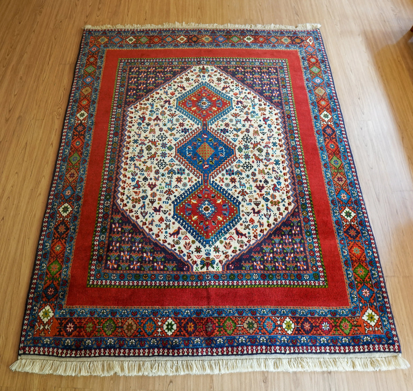 Collection ペルシャ絨毯　ヤラメ産 202×155cm　