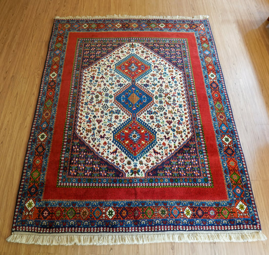 Collection ペルシャ絨毯　ヤラメ産 202×155cm　