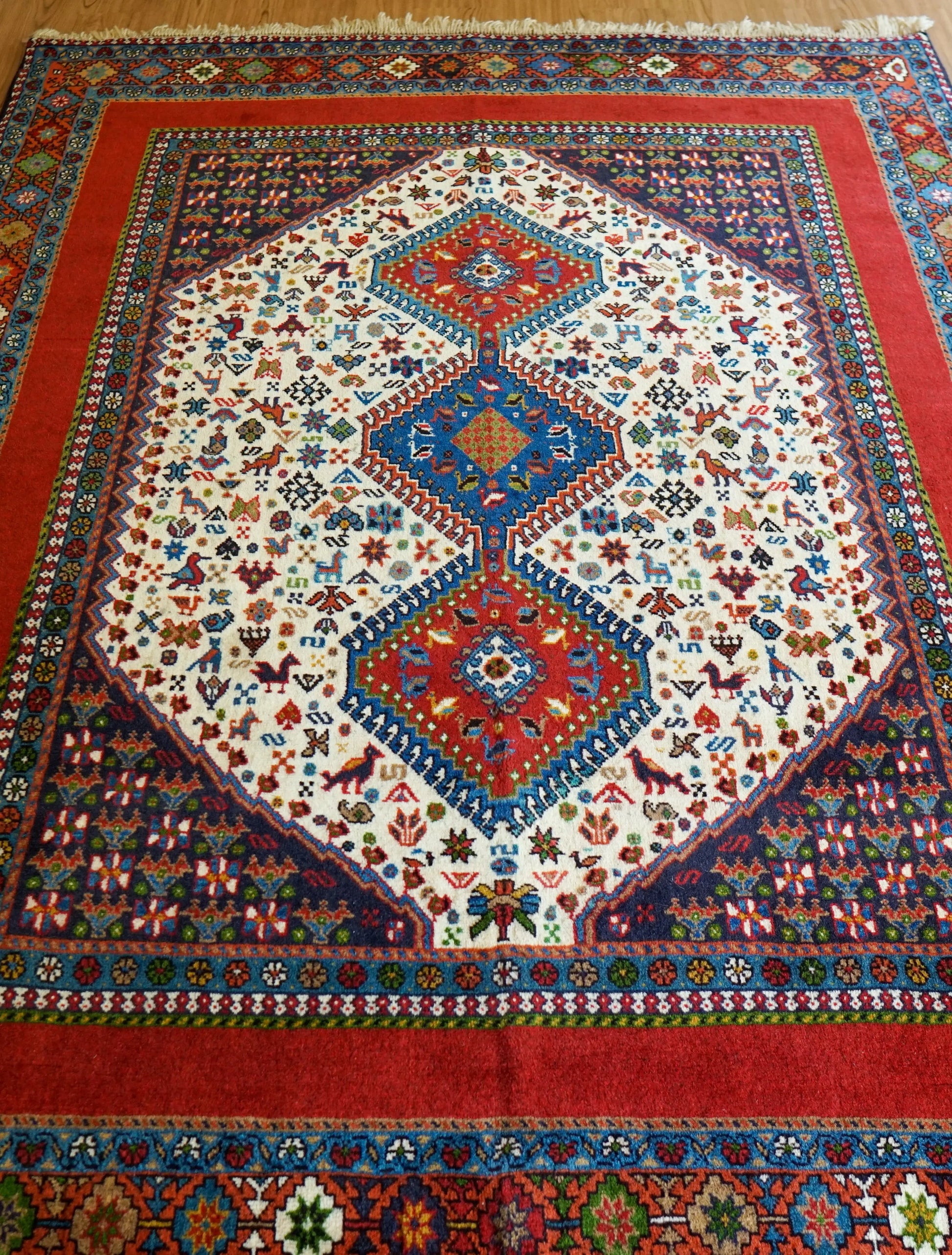 Collection ペルシャ絨毯　ヤラメ産 202×155cm　