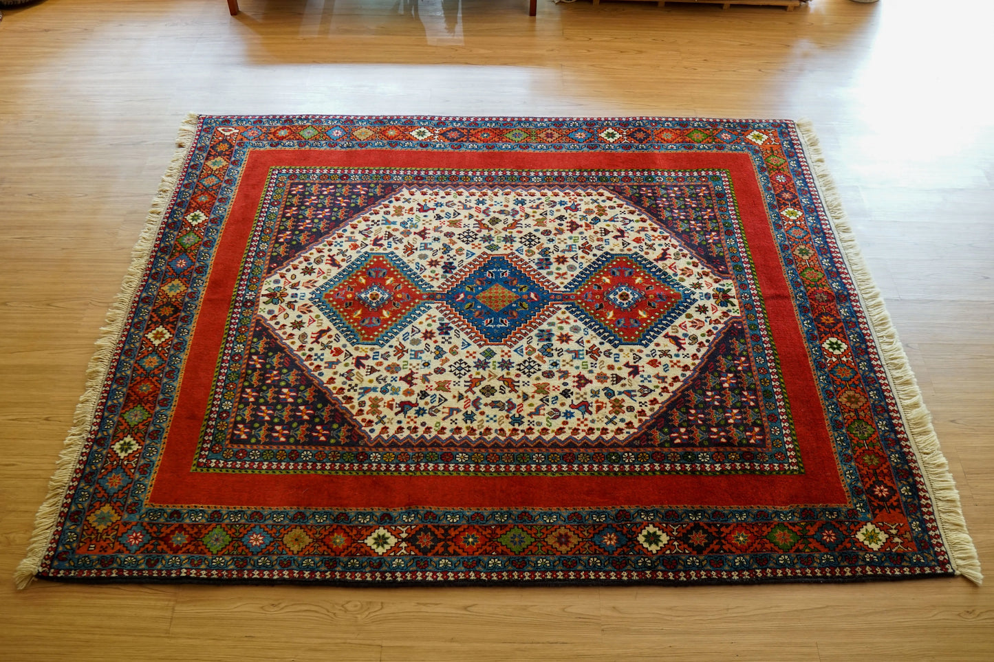 Collection ペルシャ絨毯　ヤラメ産 202×155cm　