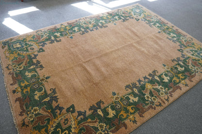 204×141cm パキスタン手織りギャッベ Decorworks
