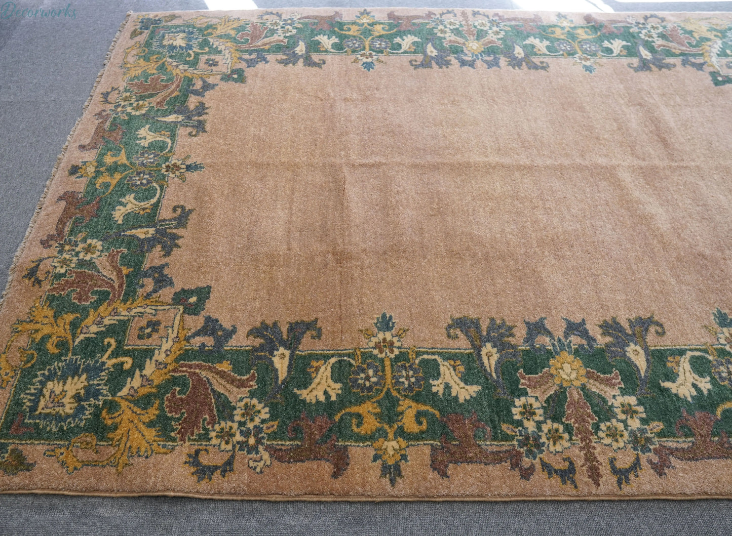 204×141cm パキスタン手織りギャッベ Decorworks