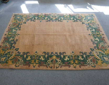 204×141cm パキスタン手織りギャッベ Decorworks