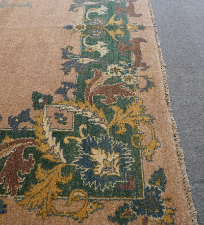 204×141cm パキスタン手織りギャッベ Decorworks