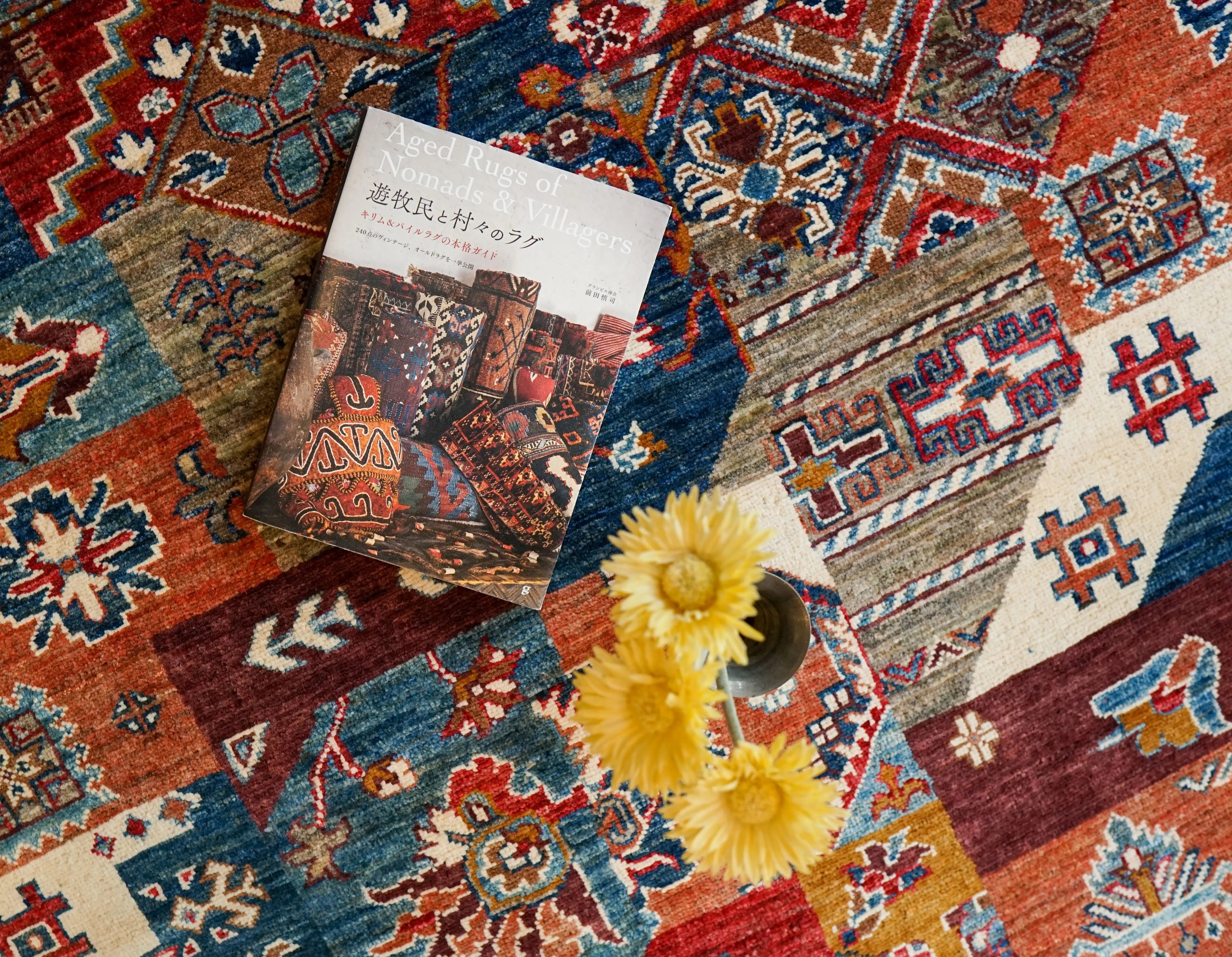 アフガニスタン ガズニーウール 絨毯 206×145cmトライバルラグ ペルシャ アフガニスタン ガズニーウール 絨毯 206×145cmトライバルラグ