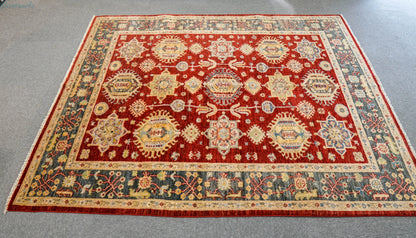 206×171cｍ  アフガニスタンガズニーウール手織り絨毯 Decorworks