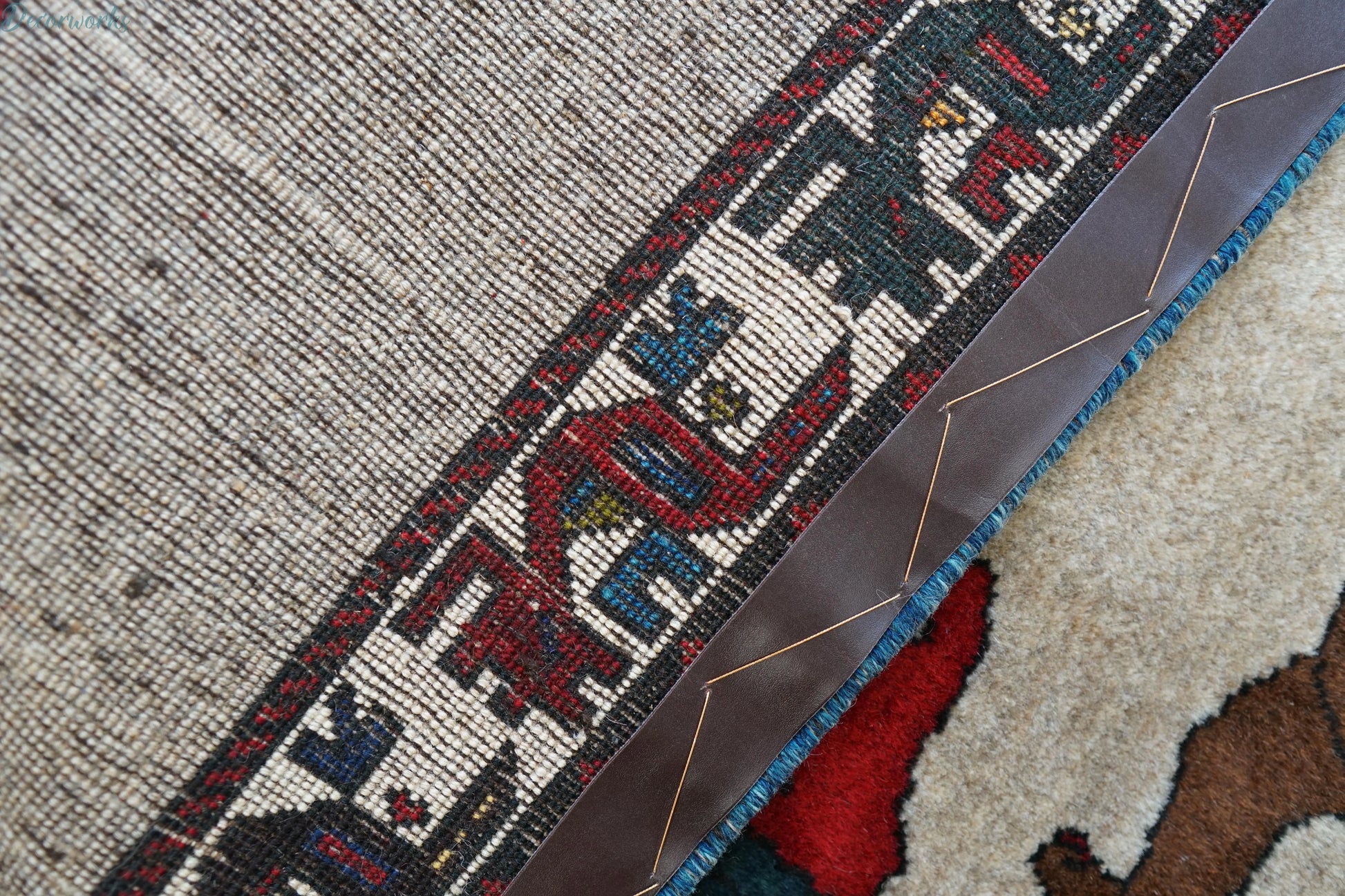 215x86cm 手織り ペルシャ絨毯　　オルードカシュカイ族 Decorworks