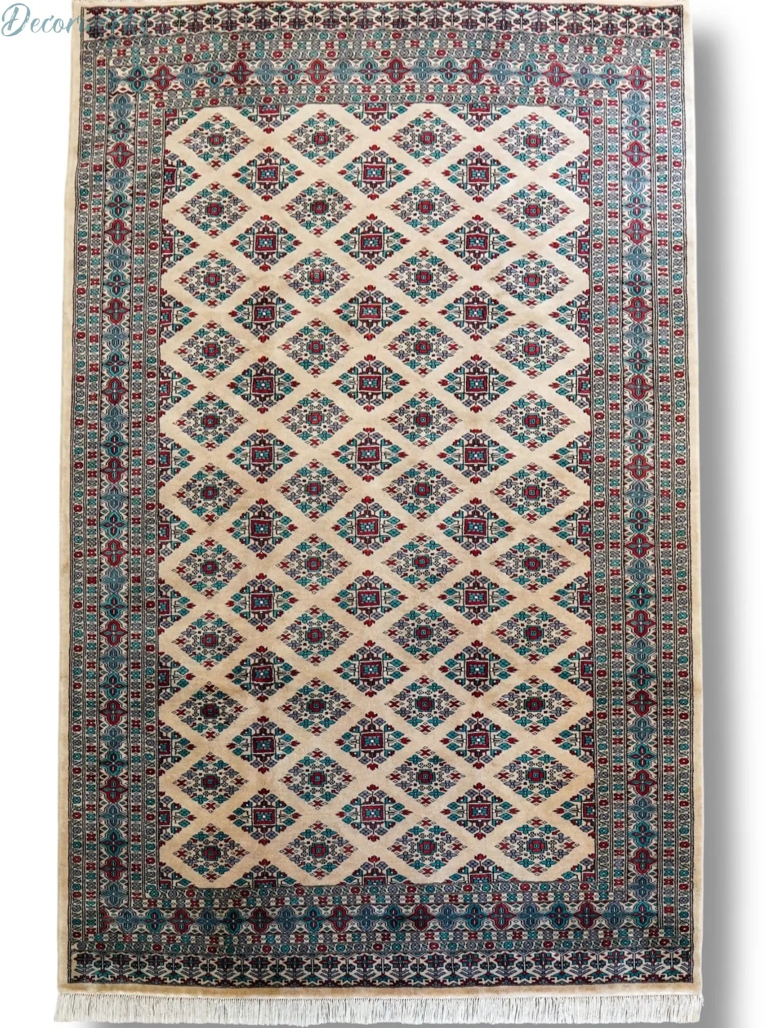 236×164cm  パキスタン手織り絨毯 Decorworks
