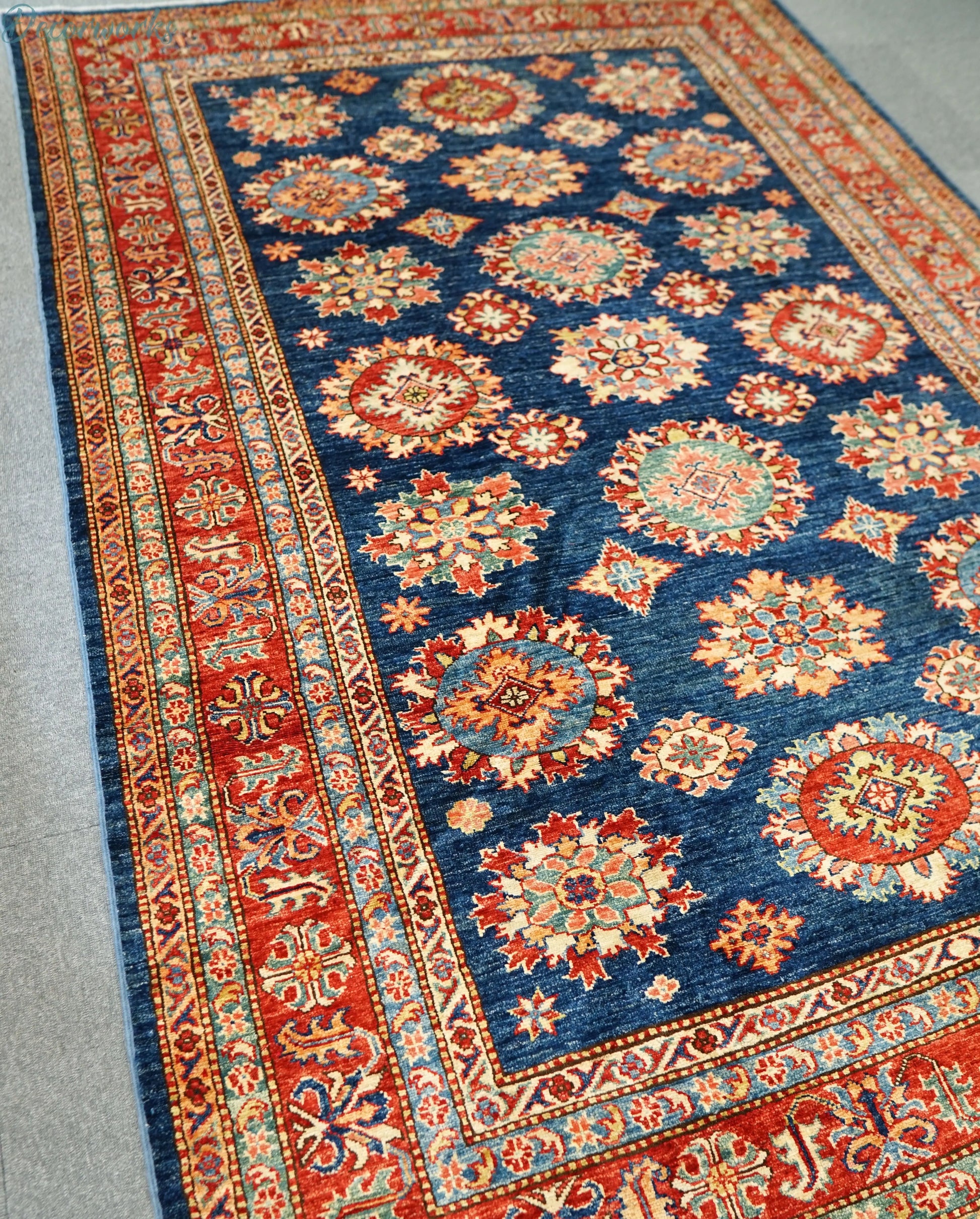249×167cｍ  アフガニスタン　ガズニーウール手織り絨毯 Decorworks