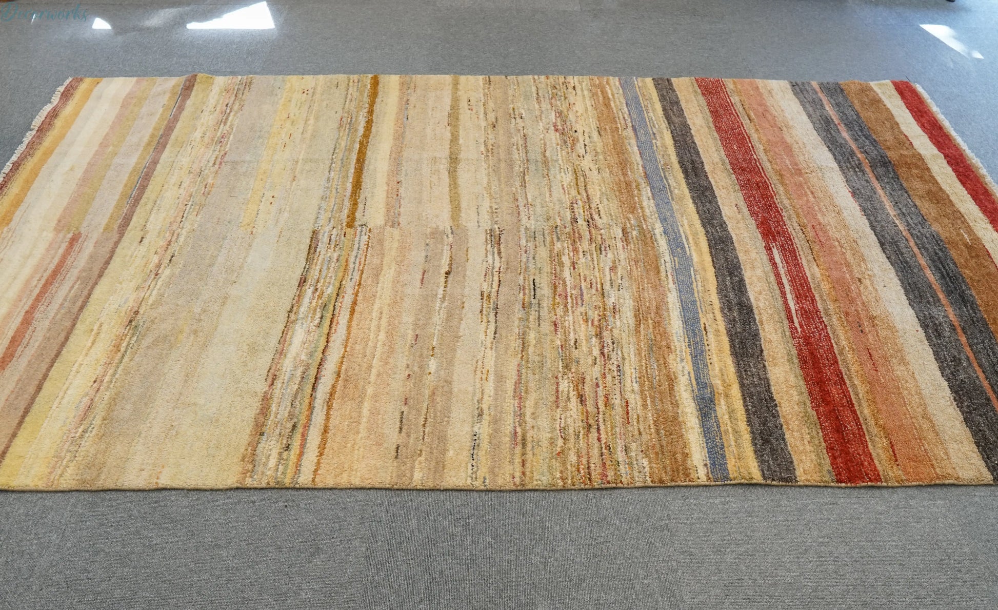 256×150cm【パキスタン手織りギャッベ】 Decorworks