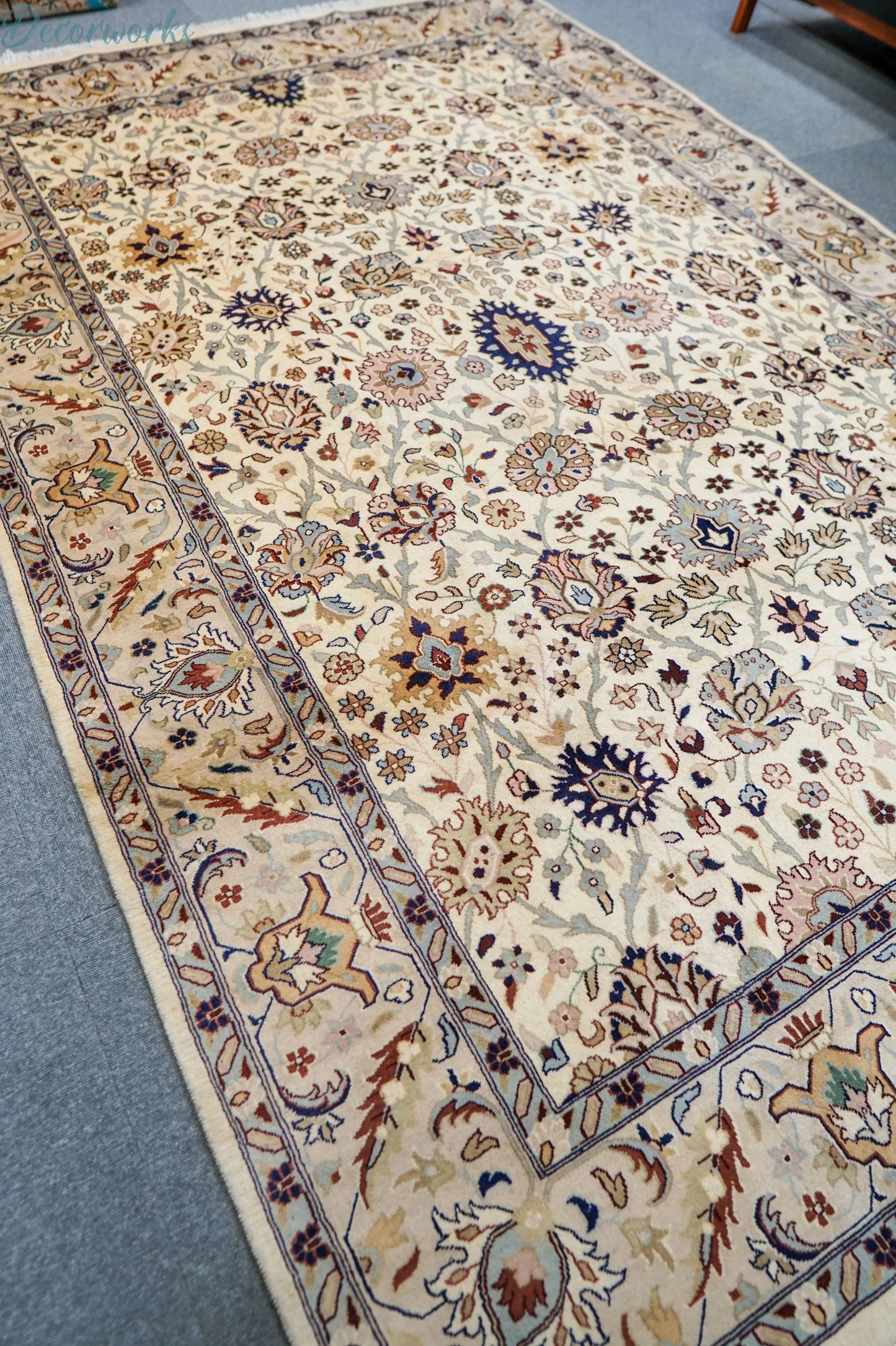 282×181cm パキスタン手織り絨毯 ダブルノット Decorworks