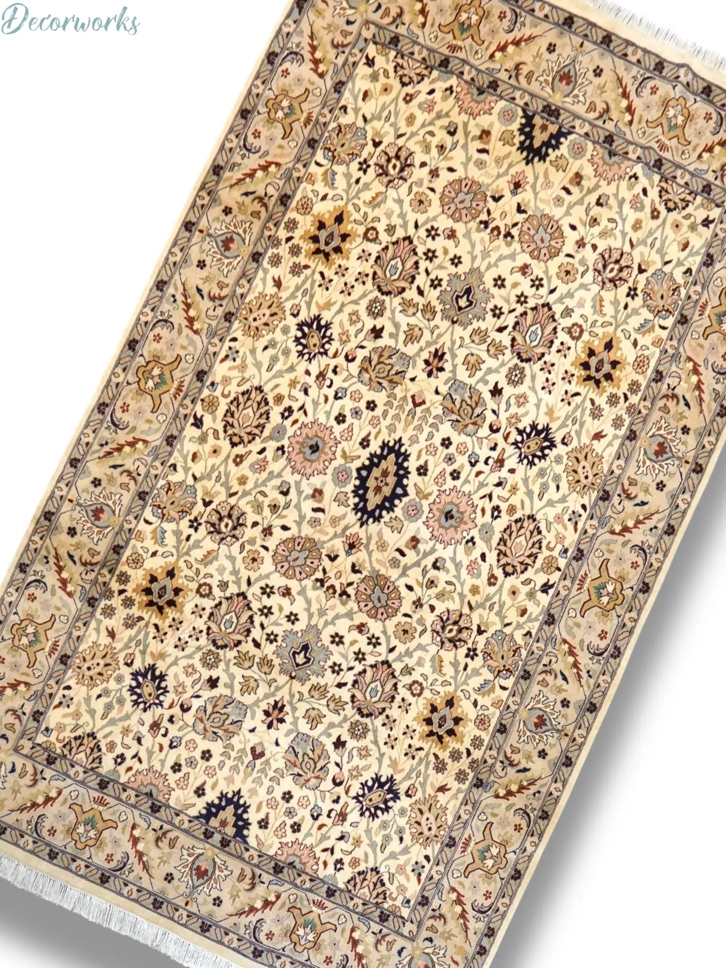 282×181cm パキスタン手織り絨毯 ダブルノット Decorworks