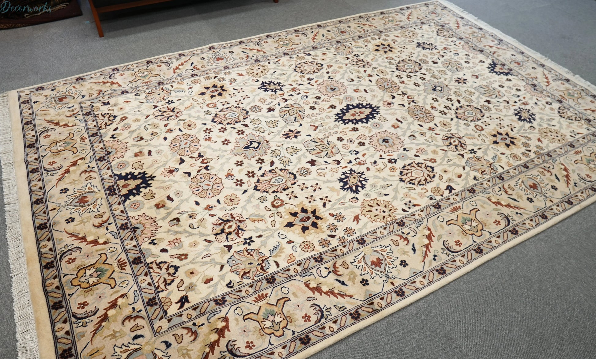 282×181cm パキスタン手織り絨毯 ダブルノット Decorworks