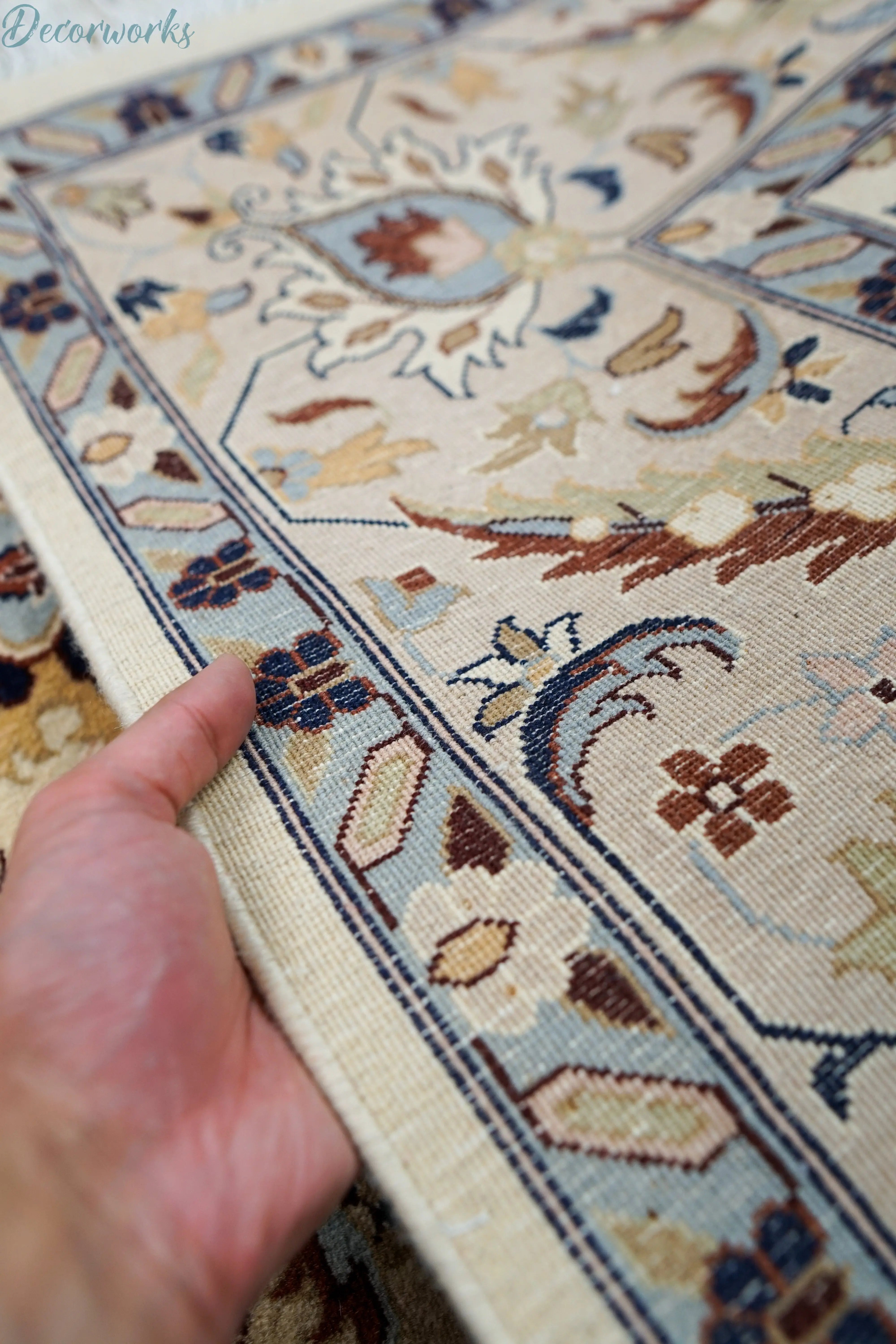 282×181cm パキスタン手織り絨毯 ダブルノット - Decorworks