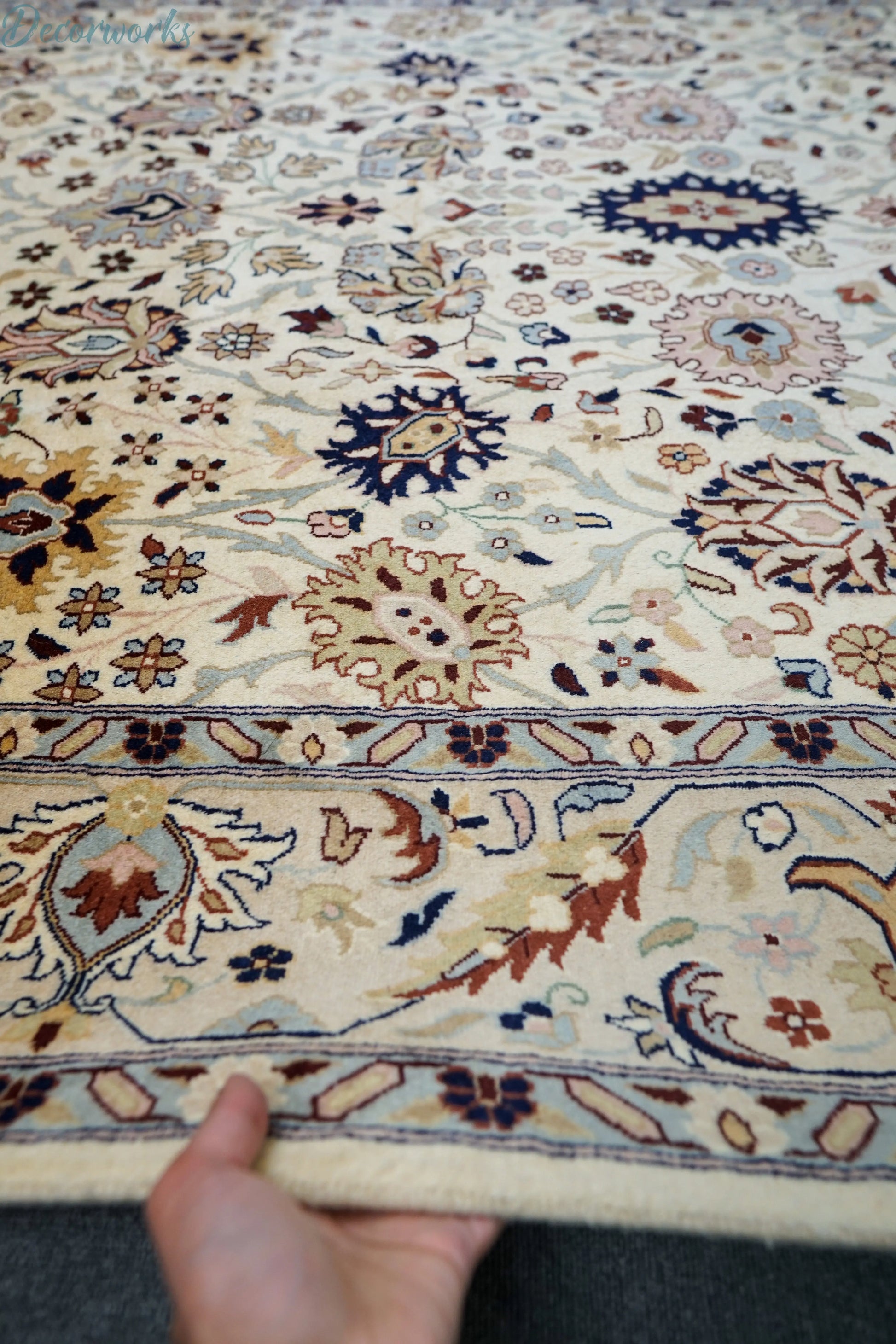 282×181cm パキスタン手織り絨毯 ダブルノット Decorworks