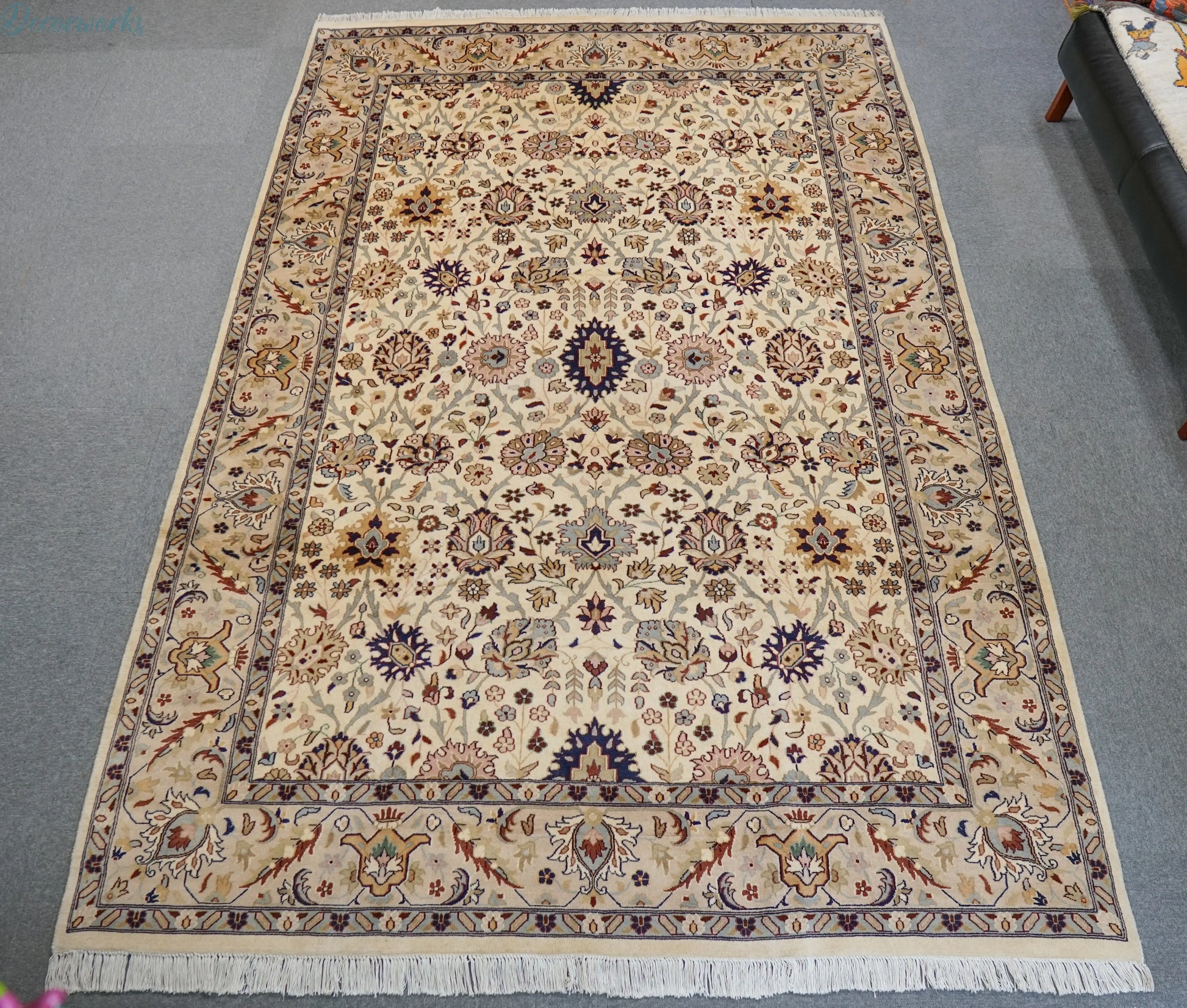 282×181cm パキスタン手織り絨毯 ダブルノット Decorworks