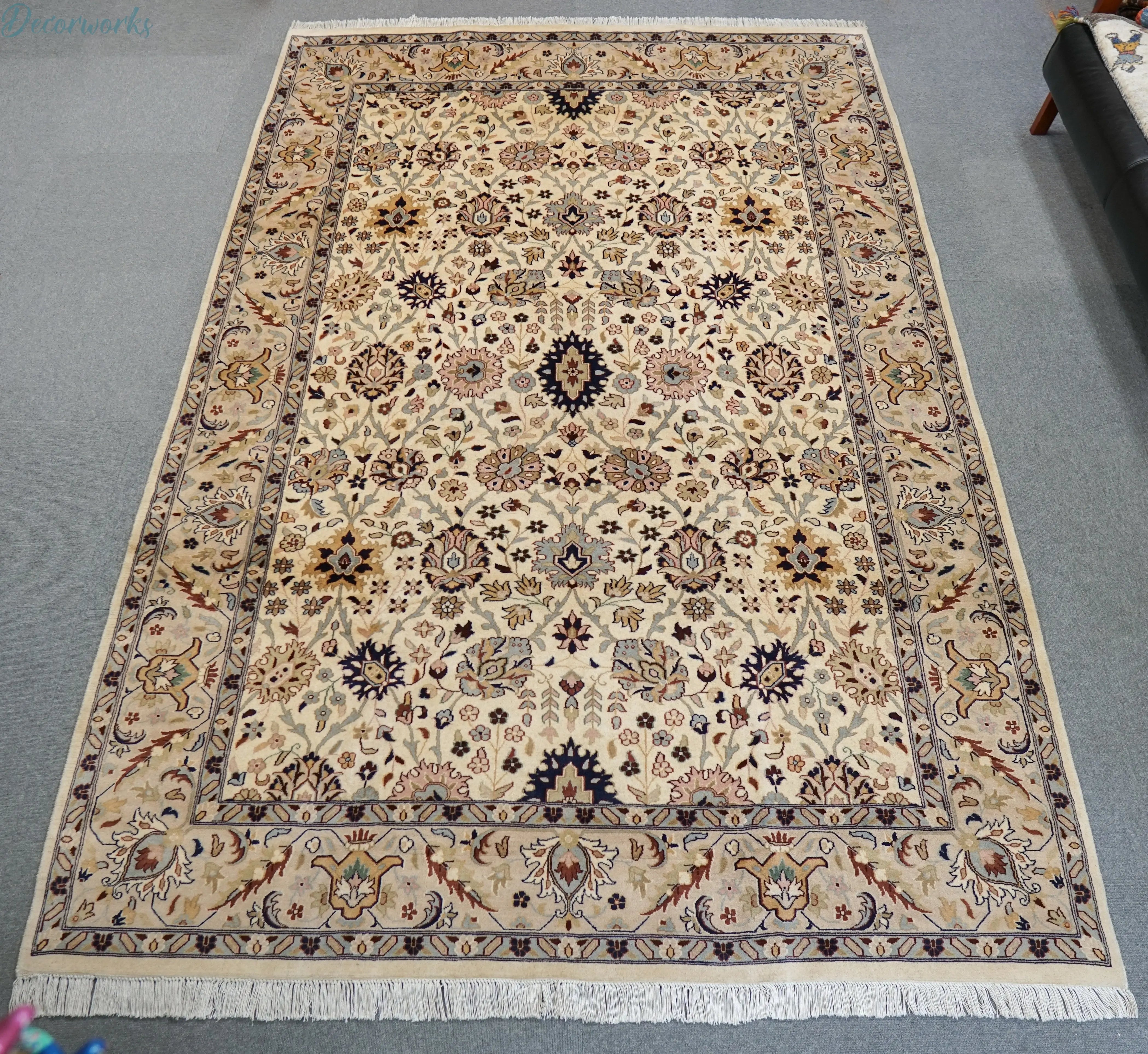 282×181cm パキスタン手織り絨毯 ダブルノット - Decorworks